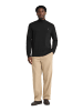 Polo Club Pullover MAN RIGBY GO PERKINS NECK WOOL KEN LONG SLEEVE REGULAR FIT in Schwarz
