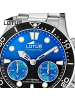 Lotus Chronograph-Armbanduhr Lotus Classic silber groß (ca. 44,5mm)