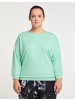 Venice Beach Sweatshirt, Große Größen CL FARGO in galaxy green