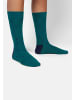 DillySocks Socken Sparse Dots 2er Set in Petrol - Dark Blue