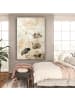 OnlyWow Leinwand Bilder Sandfarben