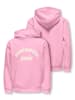 KIDS ONLY Kapuzensweatshirt KOGHOLLYLIFE L/S PRINTED HOODIE in sea pink