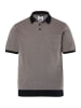 Men Plus Poloshirt in braungrau