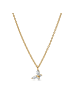 Pandora Damen-Kette Schmetterling Goldfarben