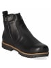 Andrea Conti Chelsea Boots in schwarz