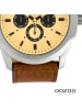 Oozoo Analog-Armbanduhr Oozoo Timepieces braun extra groß (ca. 48mm)