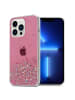 cadorabo Hülle für Apple iPhone 13 PRO MAX Glitter in Rosa mit Glitter