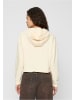 Urban Classics Urban Classics Damen Ladies Oversized Cropped Light Terry Hoodie in whitesand
