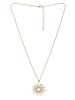 collezione alessandro Kurze Kette " Sun Glow " in golden