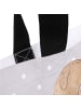 Mr. & Mrs. Panda Shopper Otter Herz mit Spruch in Grau Pastell