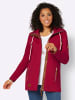 WITT WEIDEN Sweatjacke in rot