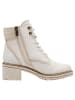 Marco Tozzi Stiefelette in IVORY COMB