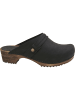Sanita Comfortwear Clog "Wood-Ursana Open" in Schwarz