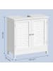 VASAGLE Waschbeckenunterschrank Saggio in Weiß - (B)30 x (H)60 x (T)60 cm