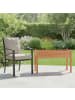 relaxdays Hochbeet in Orange - (B)127 x (H)76 x (T)46 cm