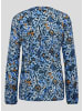 Rabe Bluse in Dunkelblau
