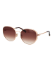 Ted Baker Sonnenbrille Rund Rose Gold