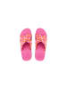 Flip Flop Sandalen "wedgy*cross" in pink