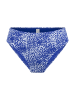 Linga Dore Linga Dore Bikini slip in Blau weiss Druck