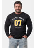 Men Plus Kurzarm T-Shirt in schwarz