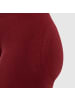 SMILODOX Leggings Trixy Scrunch in Bordeaux