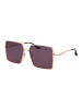 Trussardi Frauen Sonnenbrille Quadratisch Gold