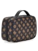 Guess Wilder Dual - Beautycase 22 cm in braun