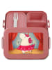 Mr. & Mrs. Panda Bentobox Einhorn Ballerina Design ohne Spruch in Rot Pastell