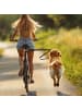 Pawhut Fahrradleine für Hunde 124L x 2B x 2H cm