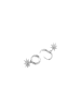 Luxenter Ohrringe Tysco mit Rhodium-Finish – TYSCO