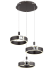 Globo lighting Hängeleuchte "HENDRICKS" in black