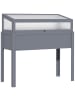 Outsunny Hochbeet in Grau 120L x 54B x 122H cm