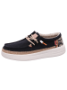 Fusion Leinenschuh  in Schwarz