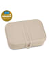 koziol PASCAL L - Lunchbox mit Trennsteg in nature desert sand