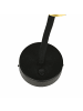 Licht-Erlebnisse Wandlampe (B)10 x (H)30 cm in Schwarz Messing