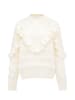 faina Damen Sweater in WOLLWEISS
