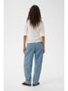 Soaked in Luxury Langarm-Shirt SLSpina Gerade Passform in Broken White