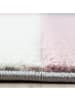 KADIMA DESIGN Teppich Kurzflor Karo Muster Polypropylen Wohnzimmer in Pink