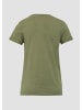QS T-Shirt in 7854_olivgrün