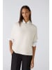 Oui Pullover Viskosemischung in offwhite