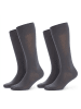 Kisses and Love 2er-Set: Socken in Gray