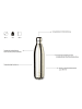 Echtwerk Trinkflasche "Shiny" 1 l in Silber