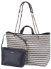 Guess Shopper Giully II Large 2 In 1 Tote in Navy Multi