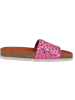 Palado Pantoletten Lerima by Sila Sahin in Pink Metallic