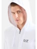 EA7 Sweatjacke in weiss