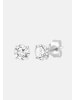 Ethische Diamanten Ohrringe aus 375 Weißgold mit Lab Grown Diamant