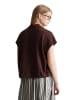 Marc O'Polo DENIM Poloshirt wide in Burnt Aubergine