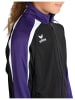 erima Liga 2.0 Trainingsjacke Mit Kapuze in schwarz/violet/weiss