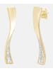 Diamant L'éternel Ohrhänger aus 375 Gelbgold mit Diamant gedreht
