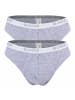 Sloggi Slip 2er Pack in Grau